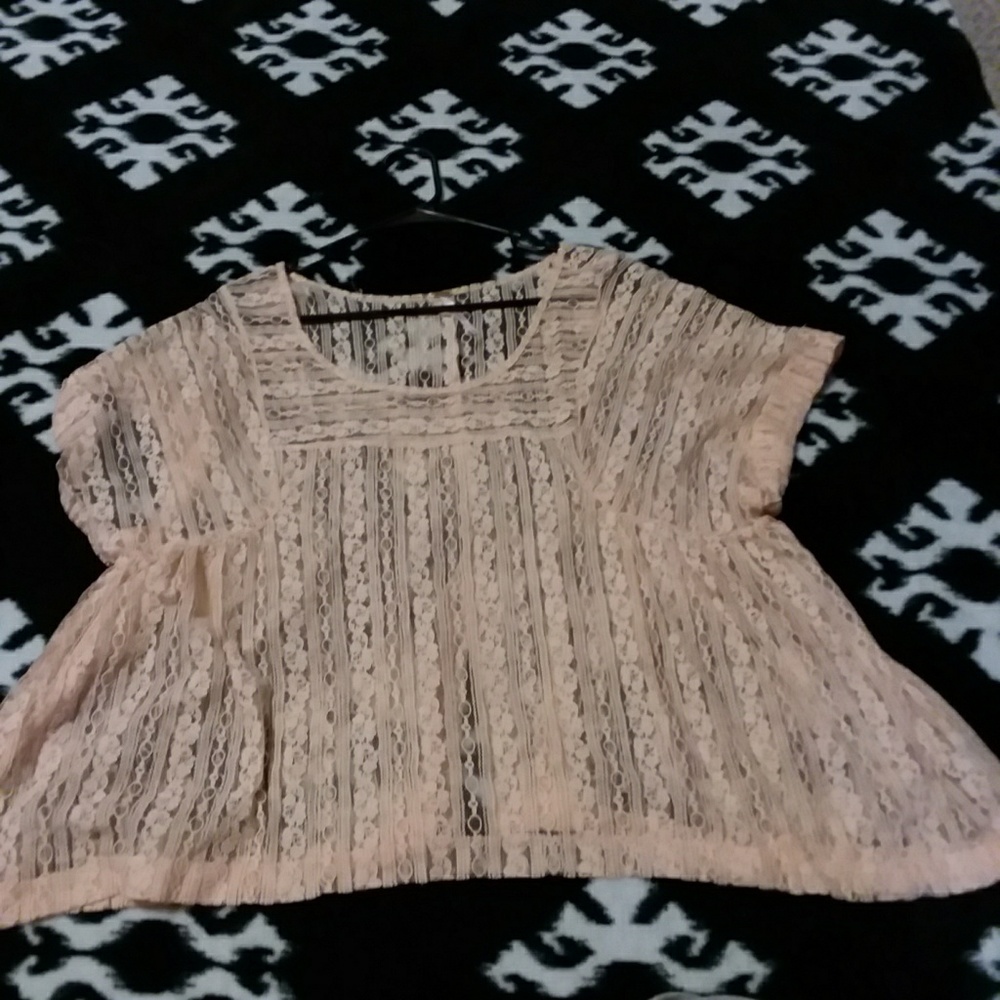 Free People Lace top